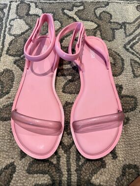 Melissa pink Women's Jelly Strap Sandals